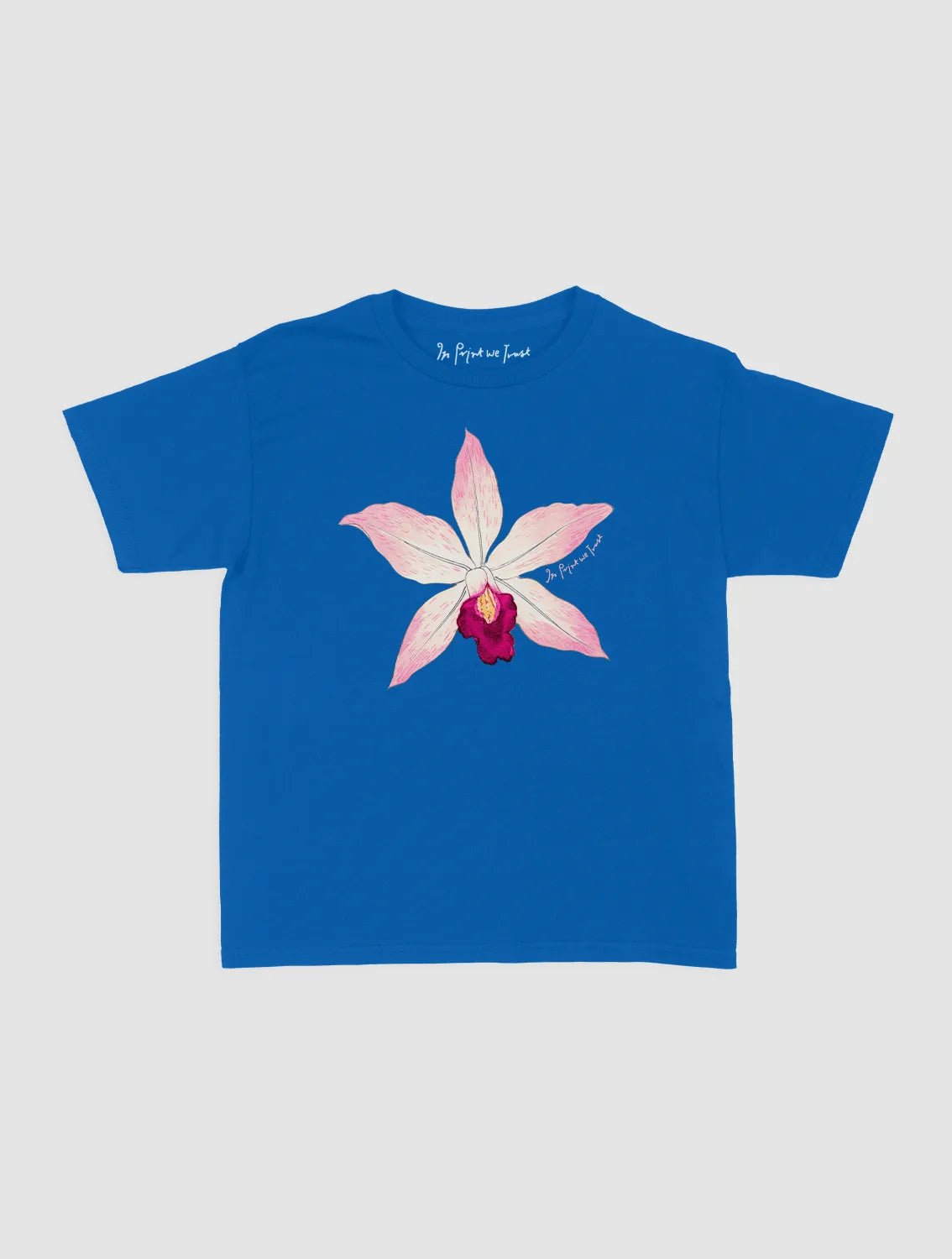 orchid baby tee - In Print We Trust