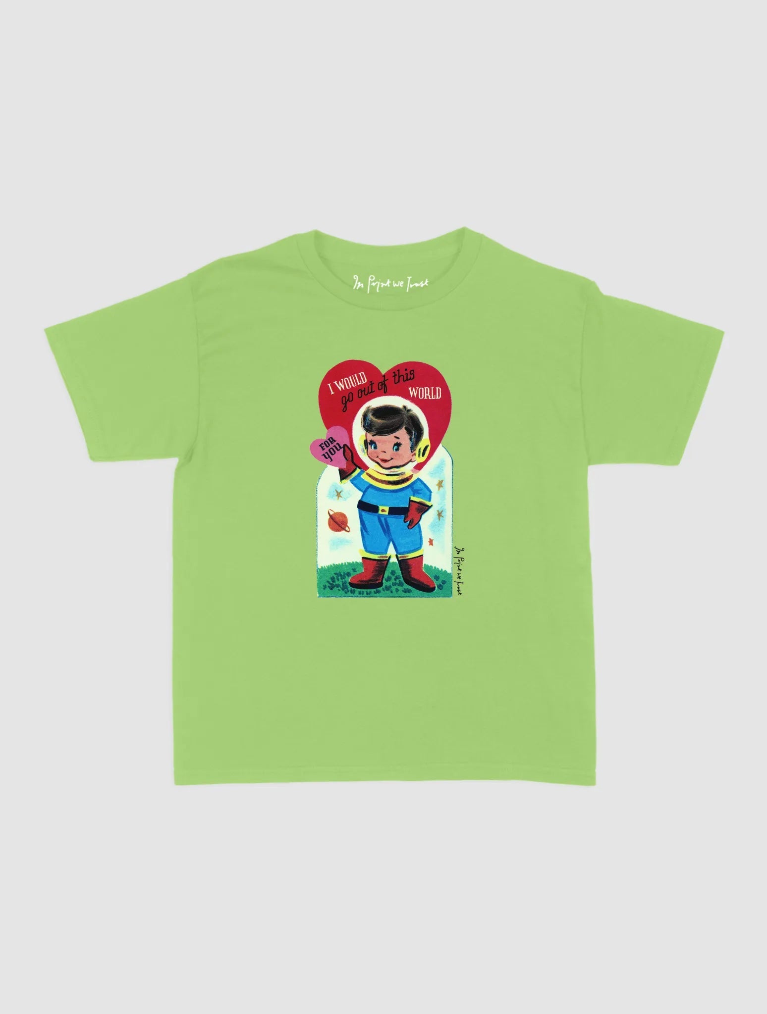 out of this world baby tee - In Print We Trust