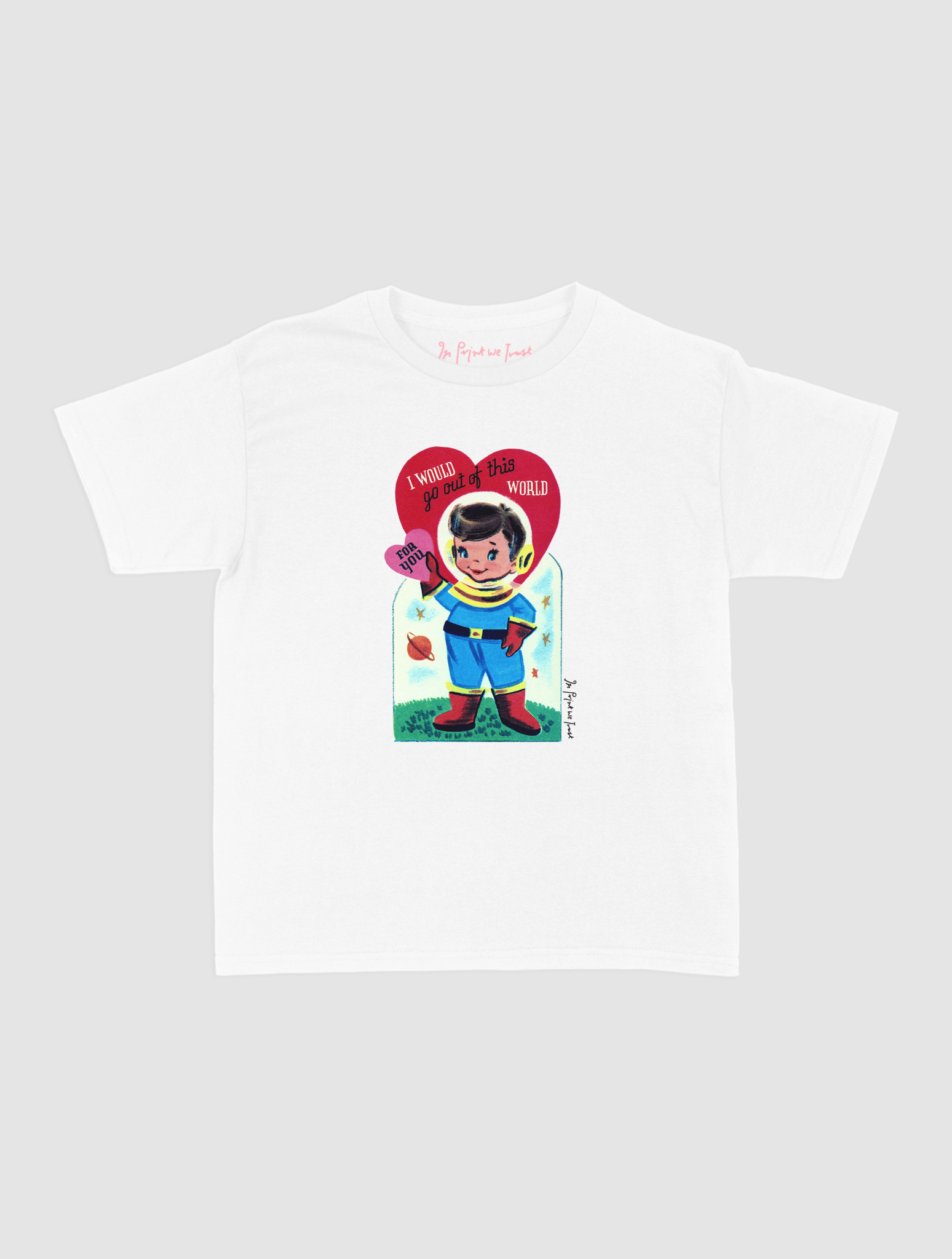 out of this world baby tee - In Print We Trust
