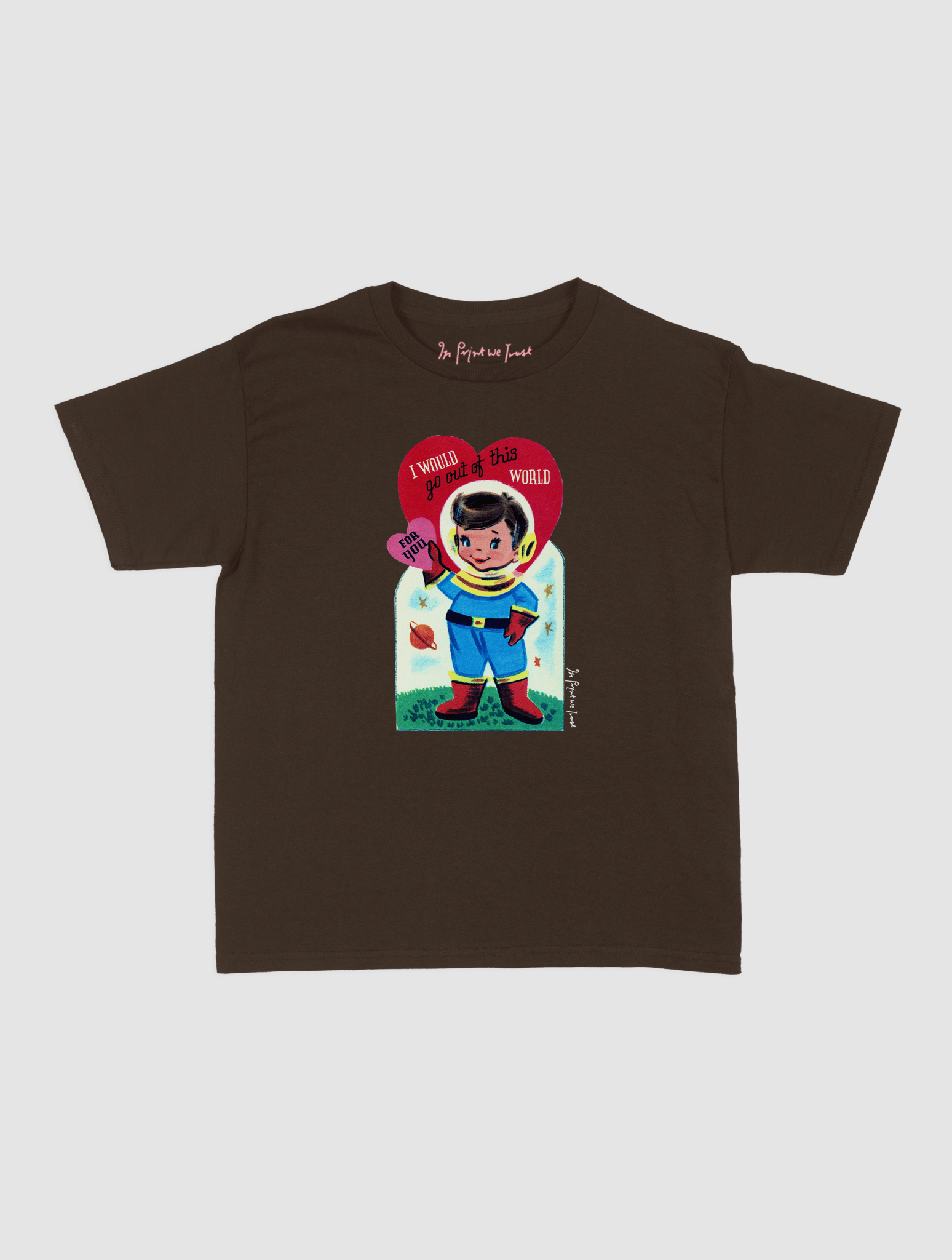 out of this world baby tee - In Print We Trust