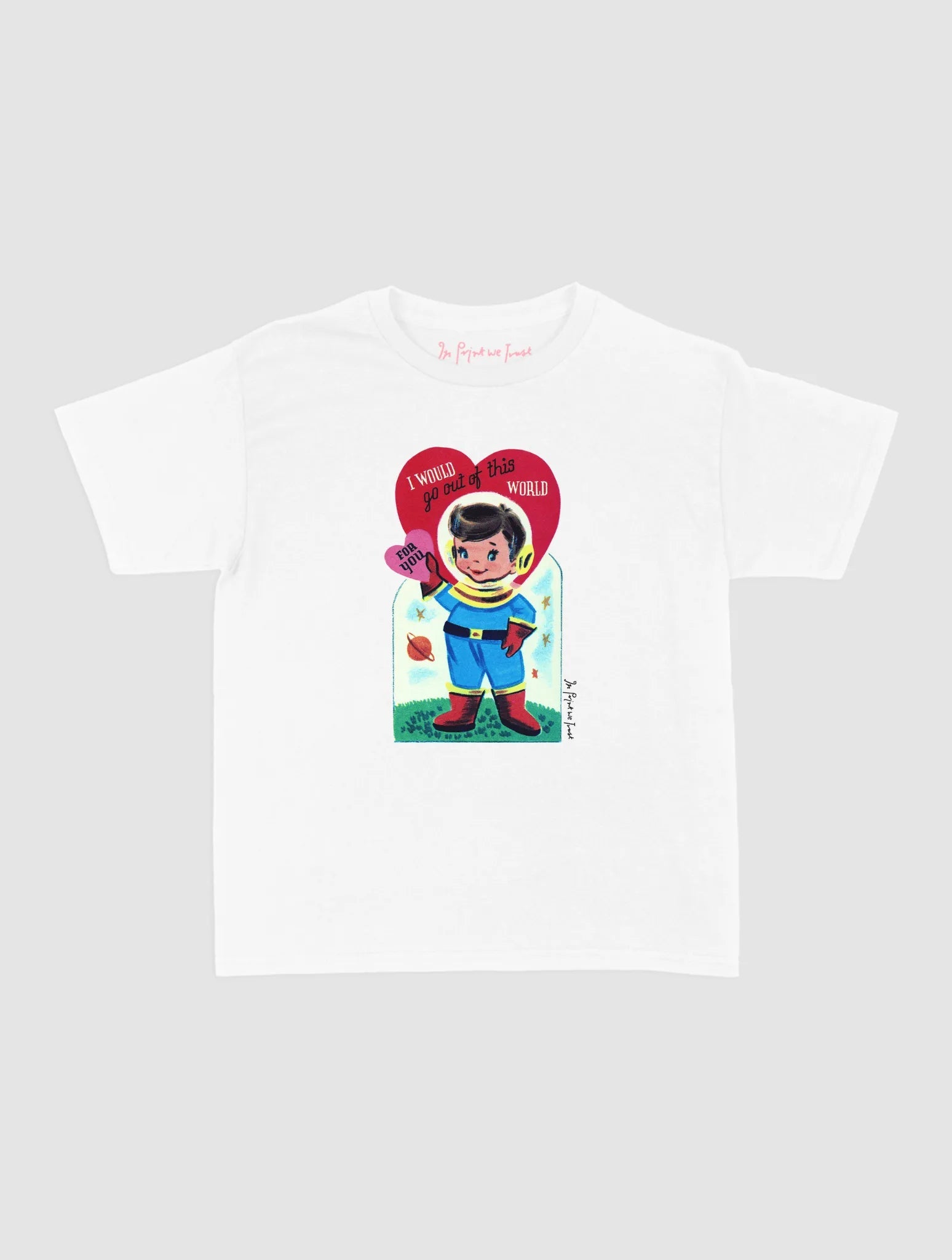 out of this world baby tee - In Print We Trust