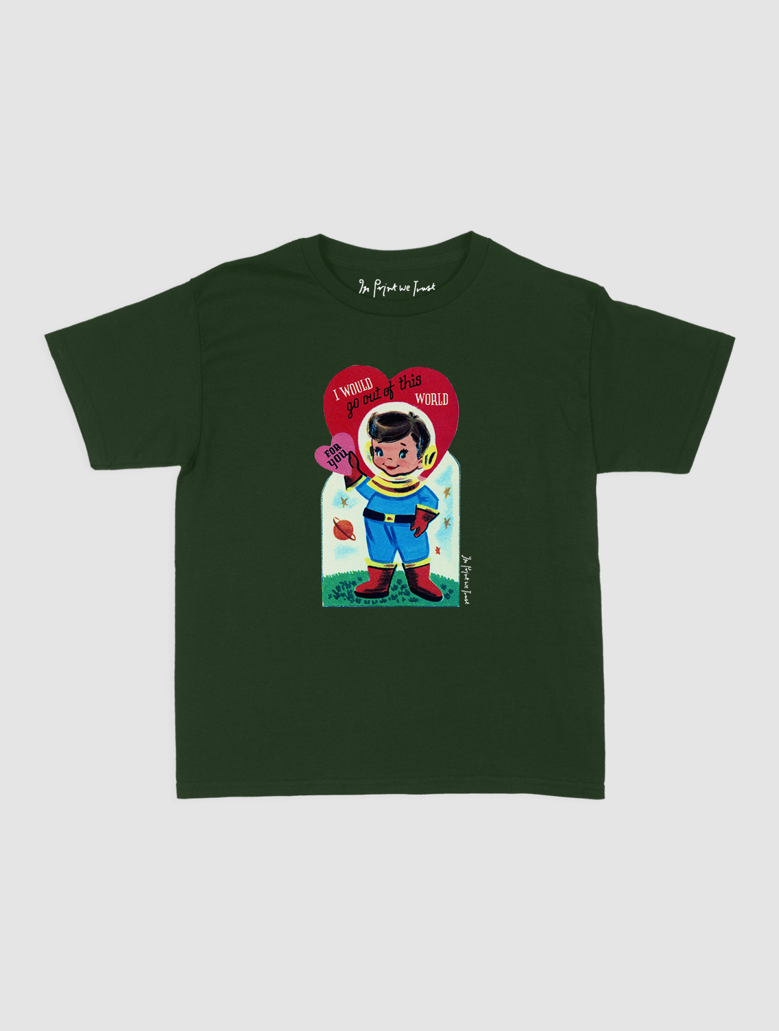 out of this world baby tee - In Print We Trust