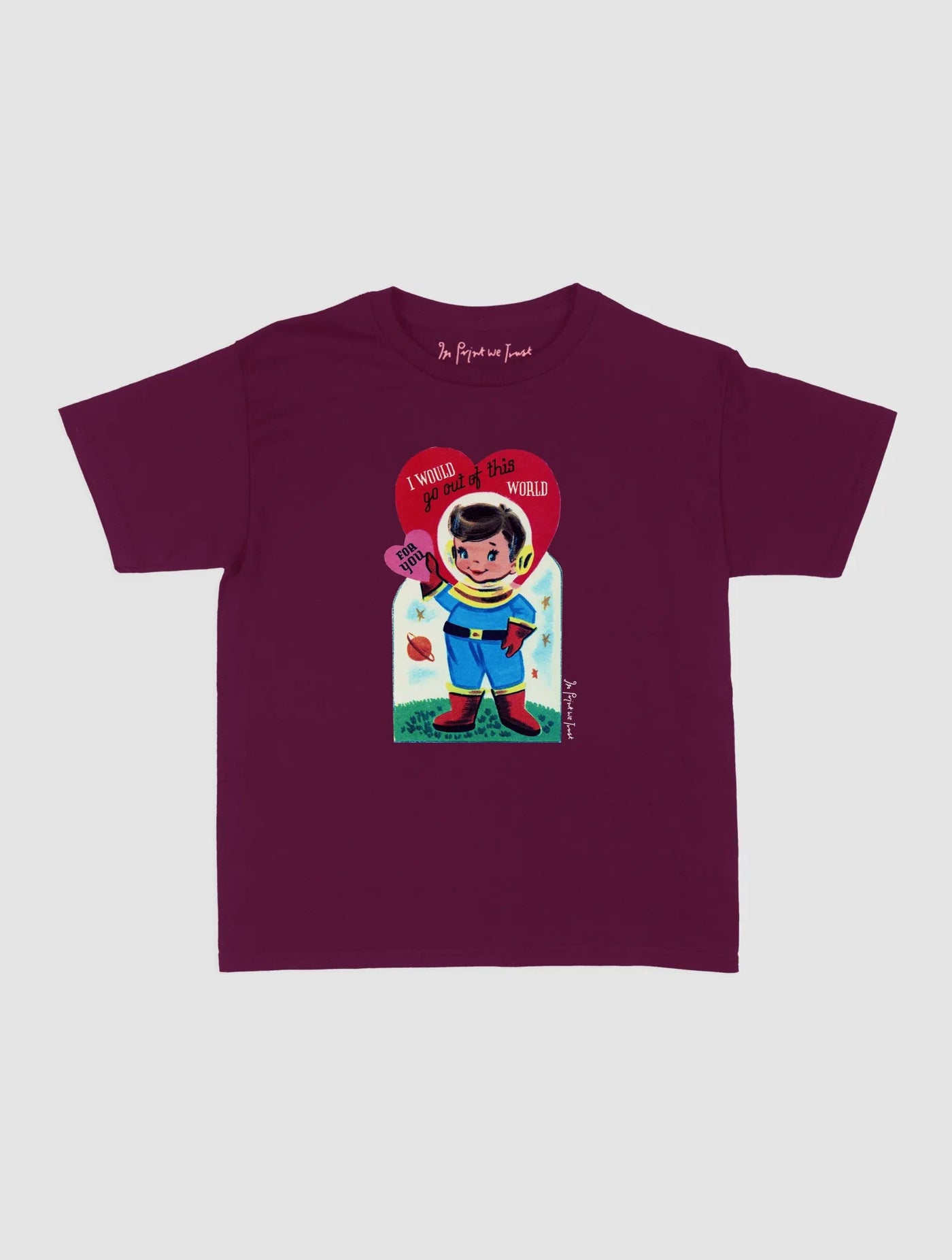 out of this world baby tee - In Print We Trust