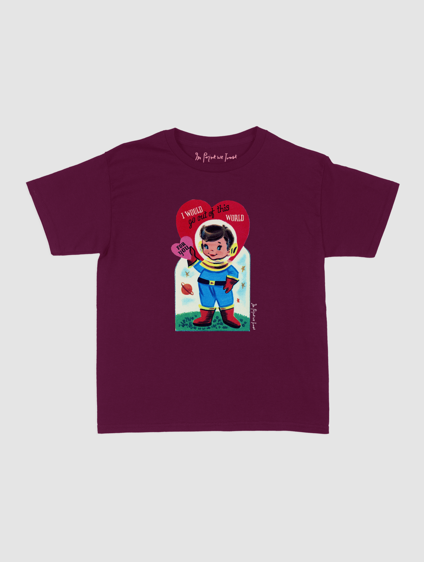 out of this world baby tee - In Print We Trust