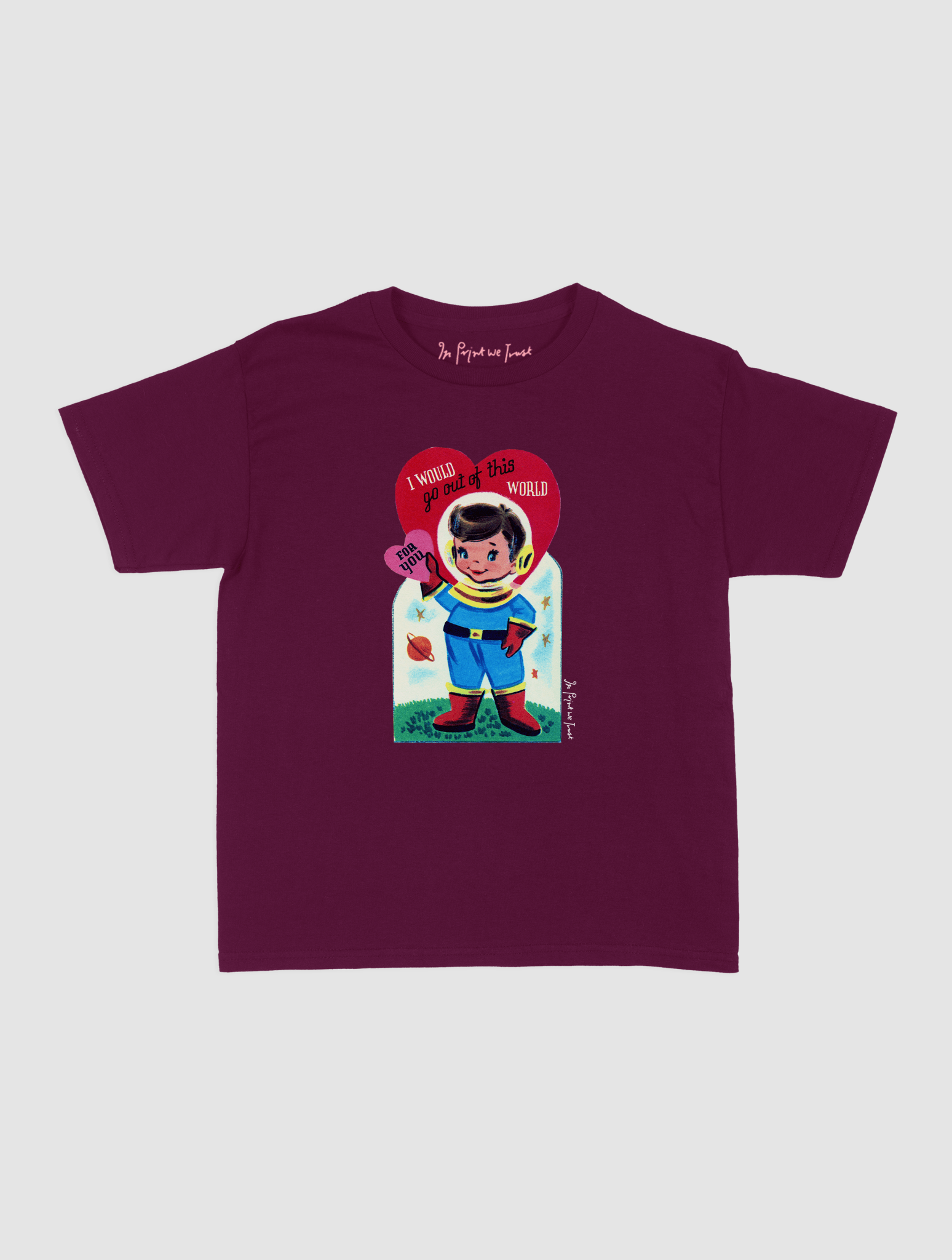 out of this world baby tee - In Print We Trust