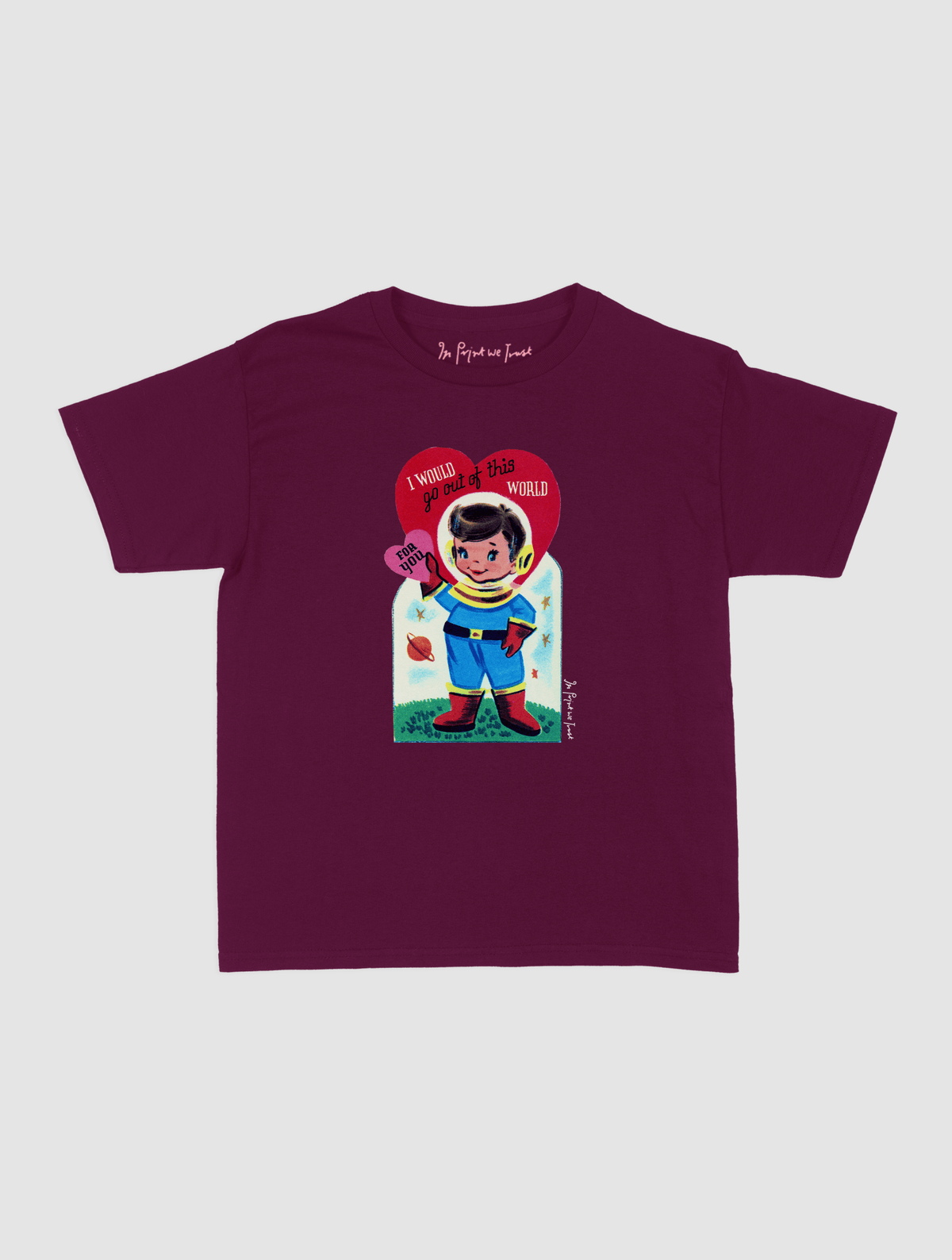 out of this world baby tee - In Print We Trust
