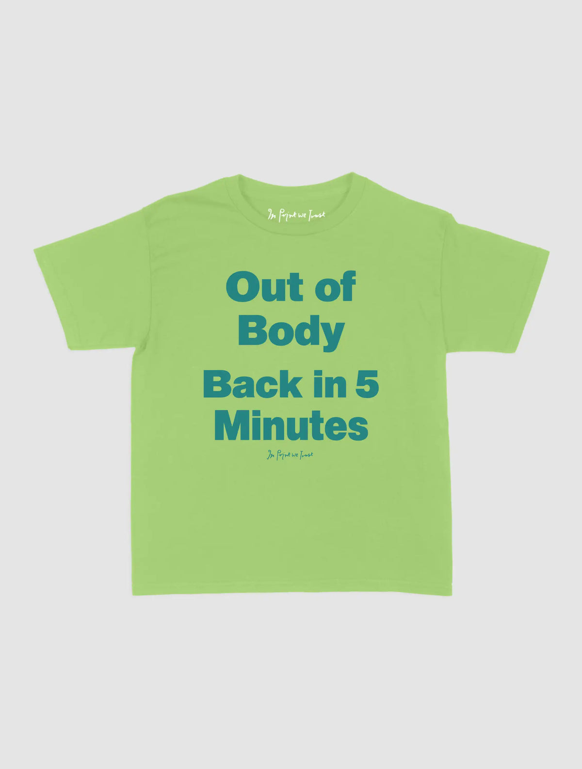 out of body baby tee