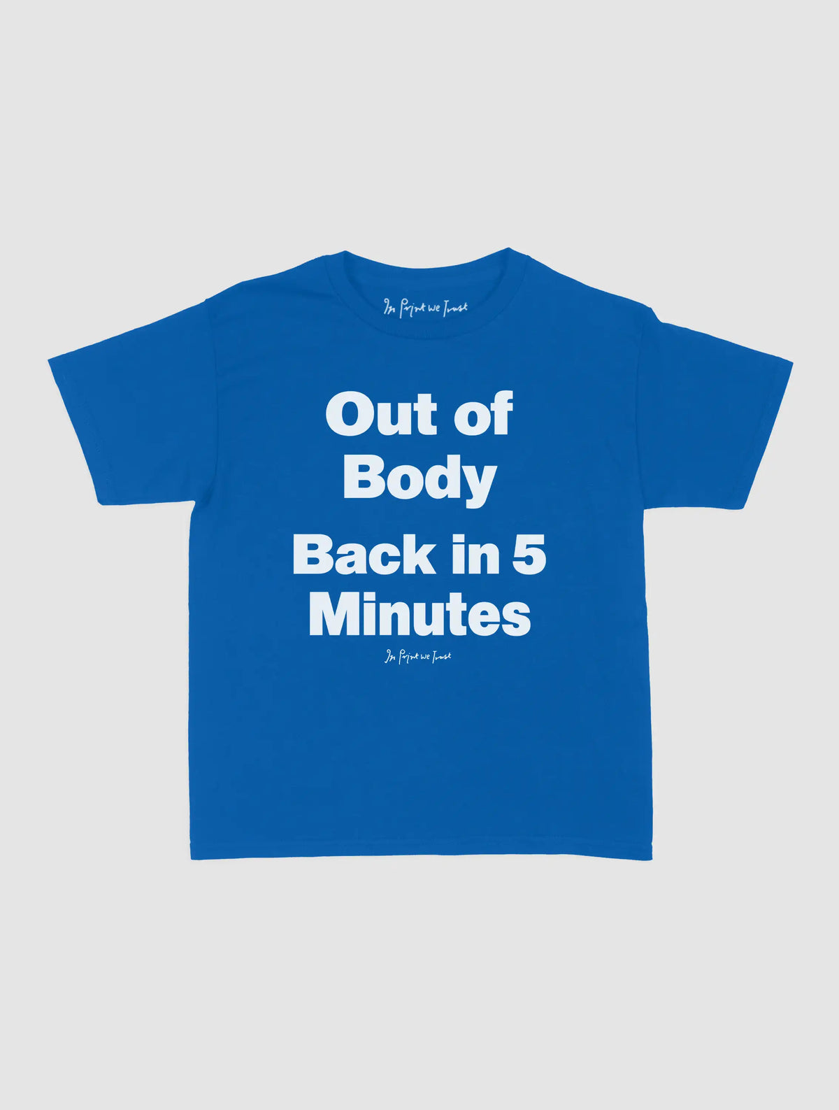 out of body baby tee