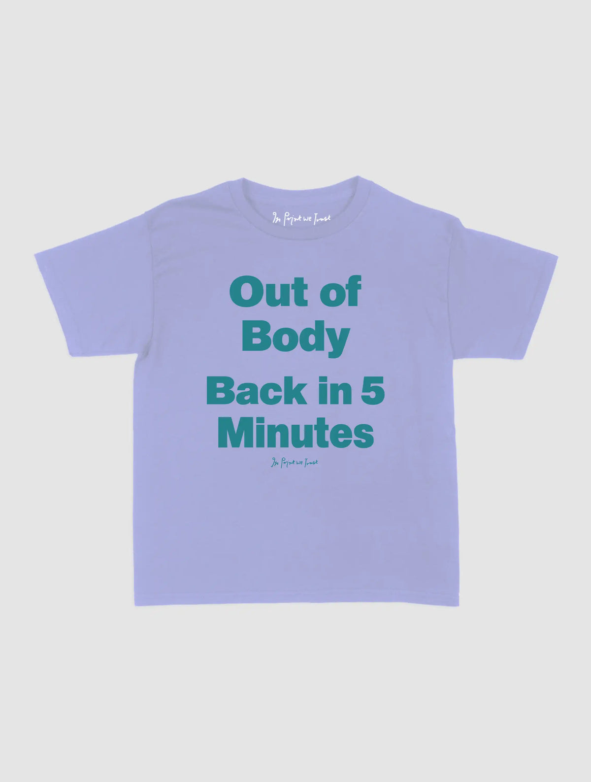 out of body baby tee