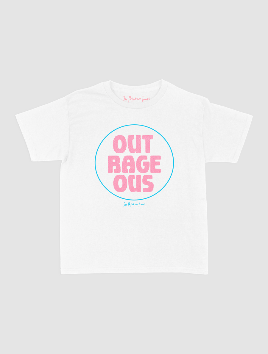 outrageous baby tee