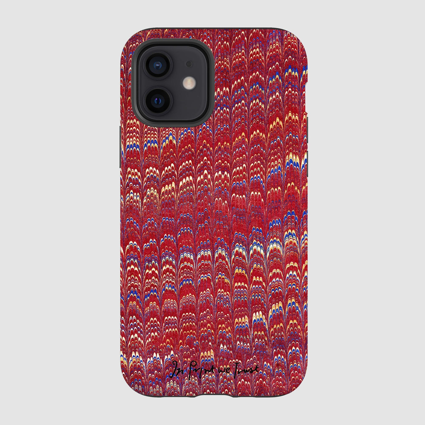 paint tough iPhone case - In Print We Trust