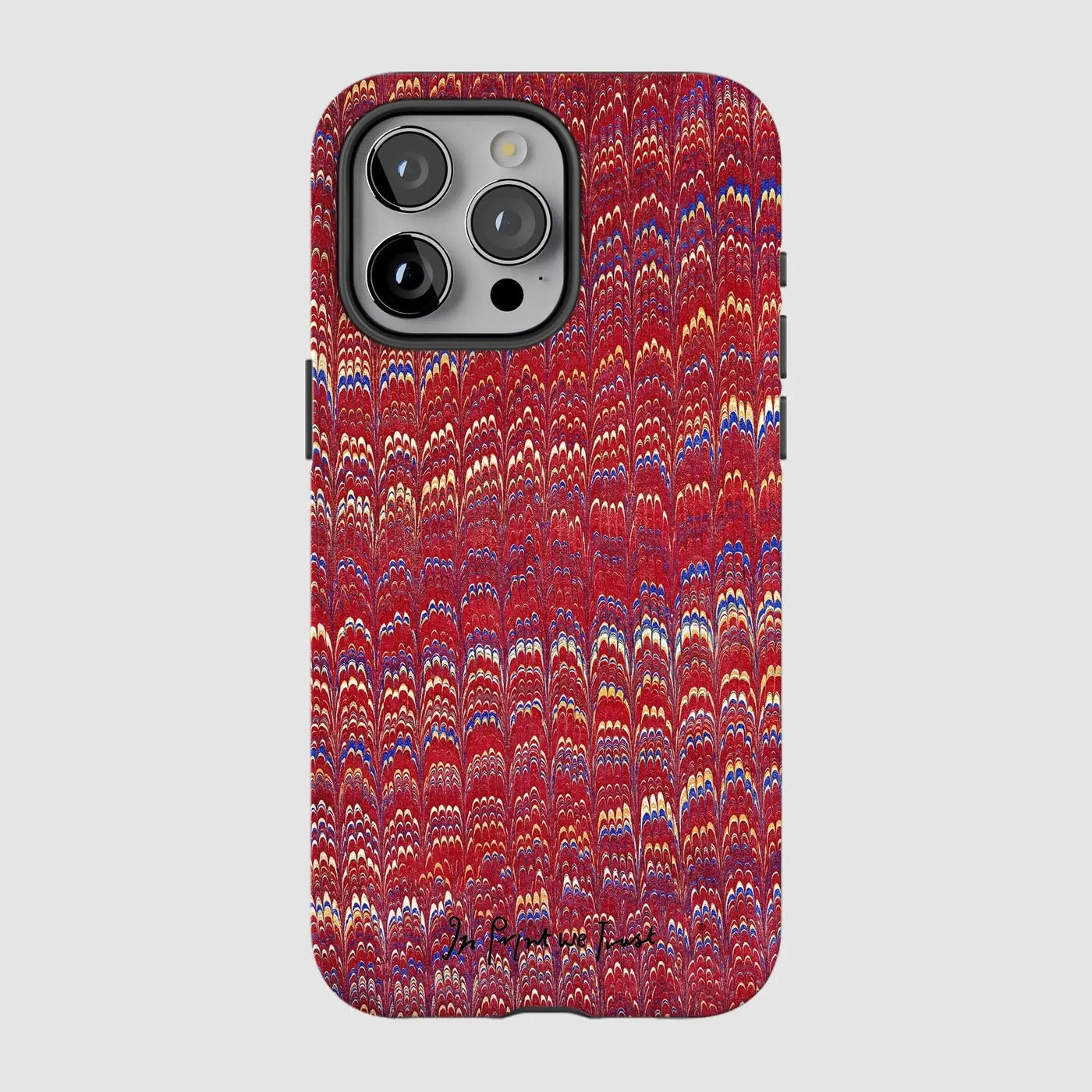 paint tough iPhone case - In Print We Trust
