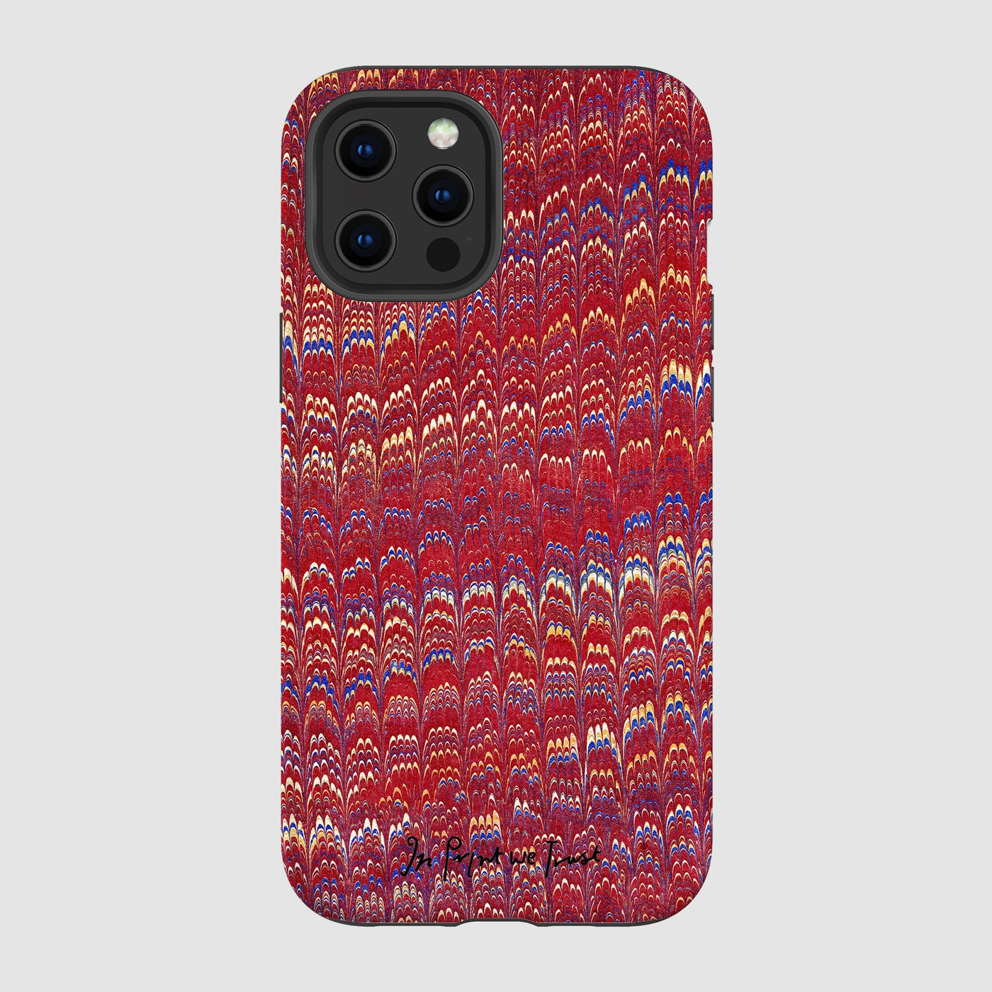 paint tough iPhone case - In Print We Trust