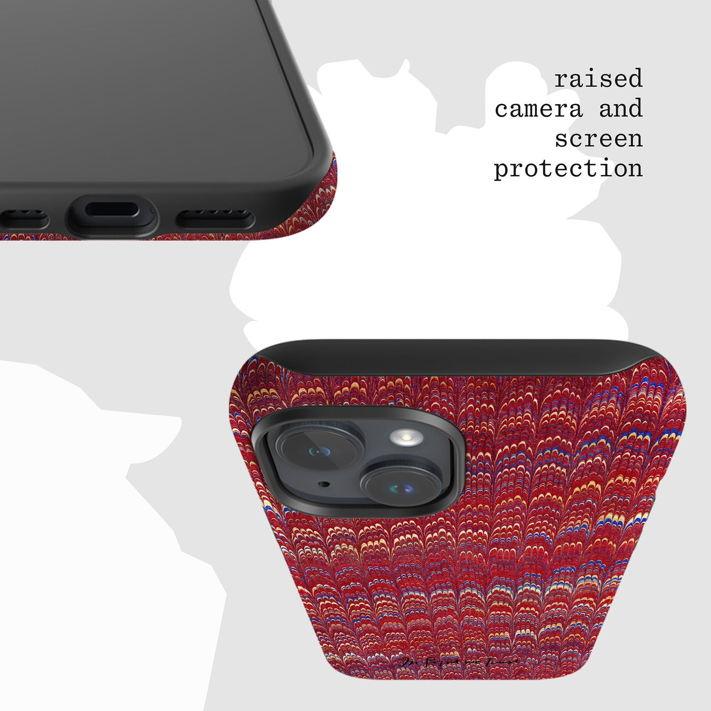 paint tough iPhone case - In Print We Trust