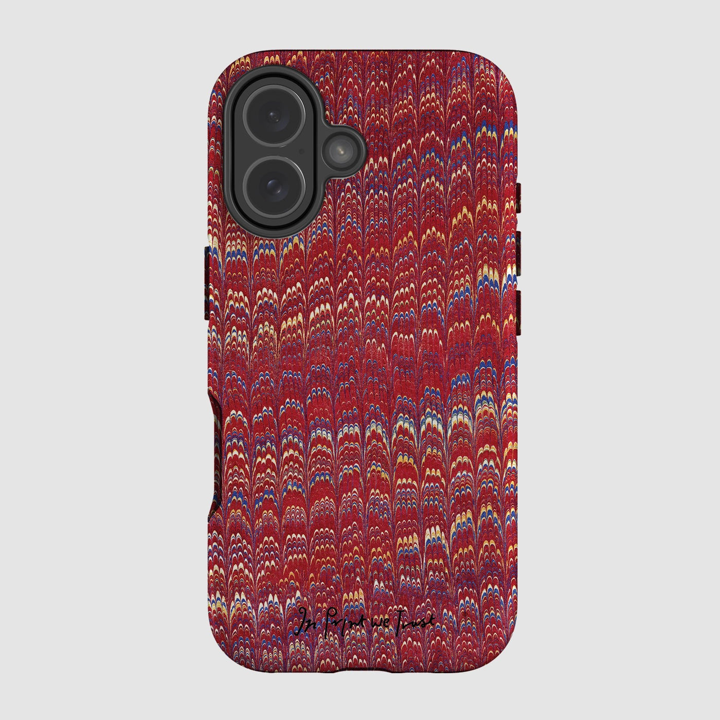 paint tough iPhone case - In Print We Trust