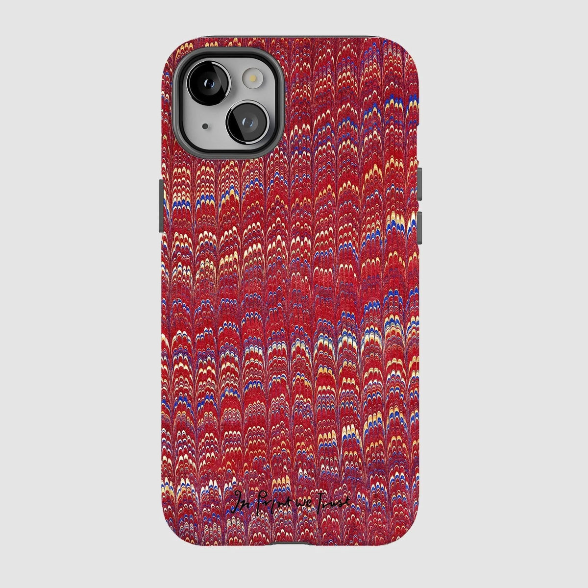 paint tough iPhone case - In Print We Trust