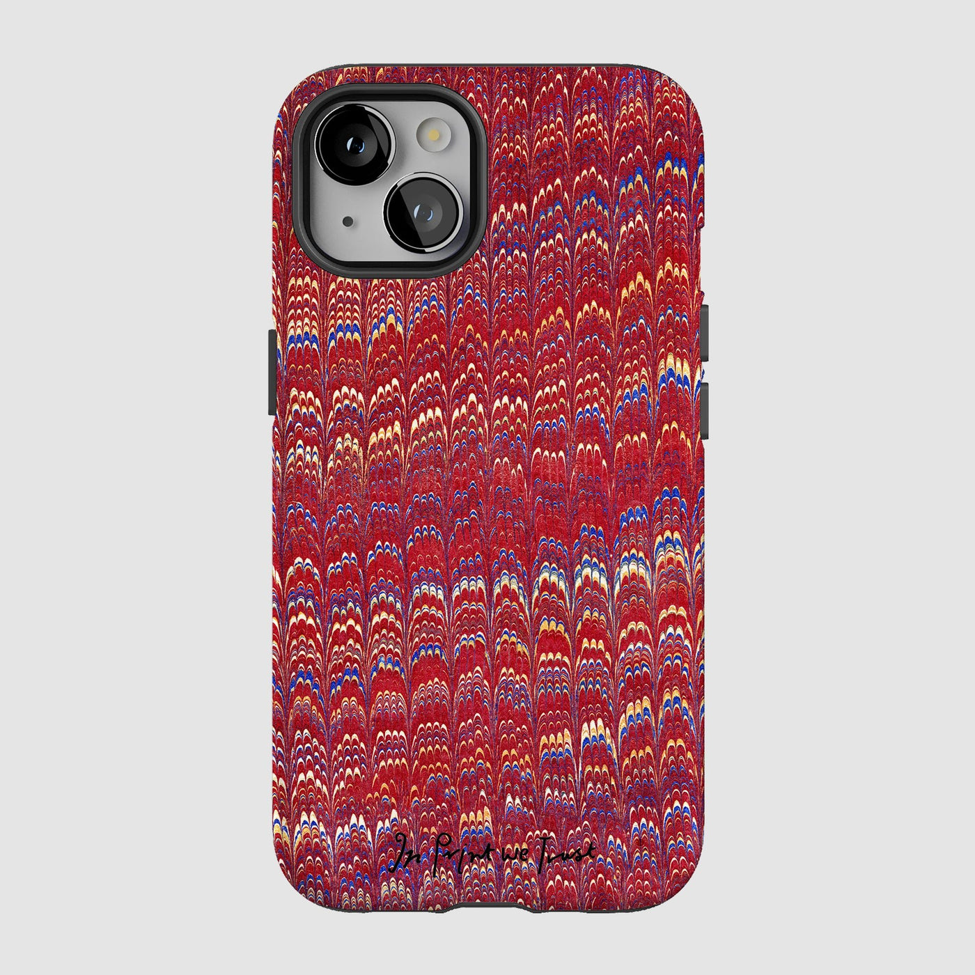 paint tough iPhone case - In Print We Trust