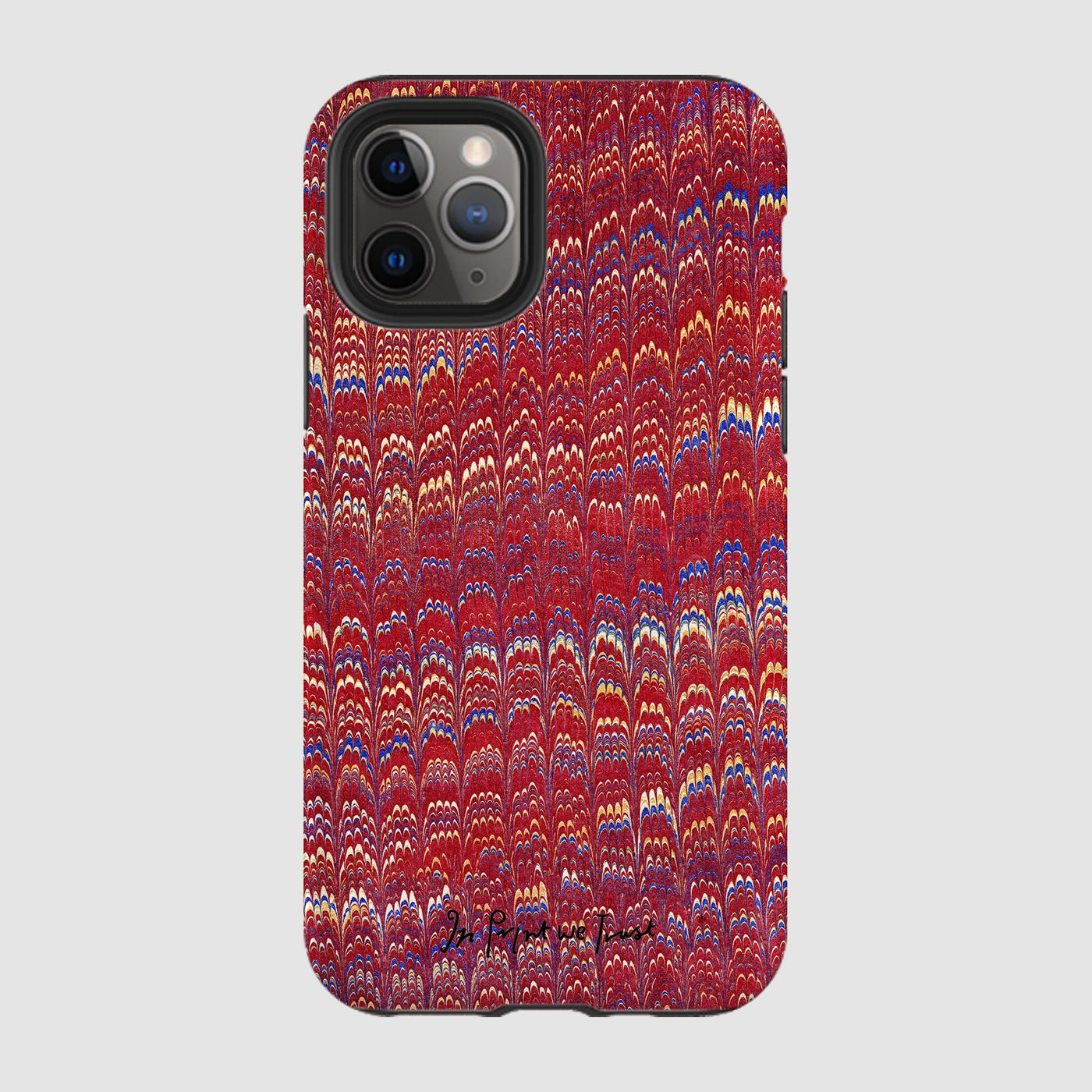 paint tough iPhone case - In Print We Trust