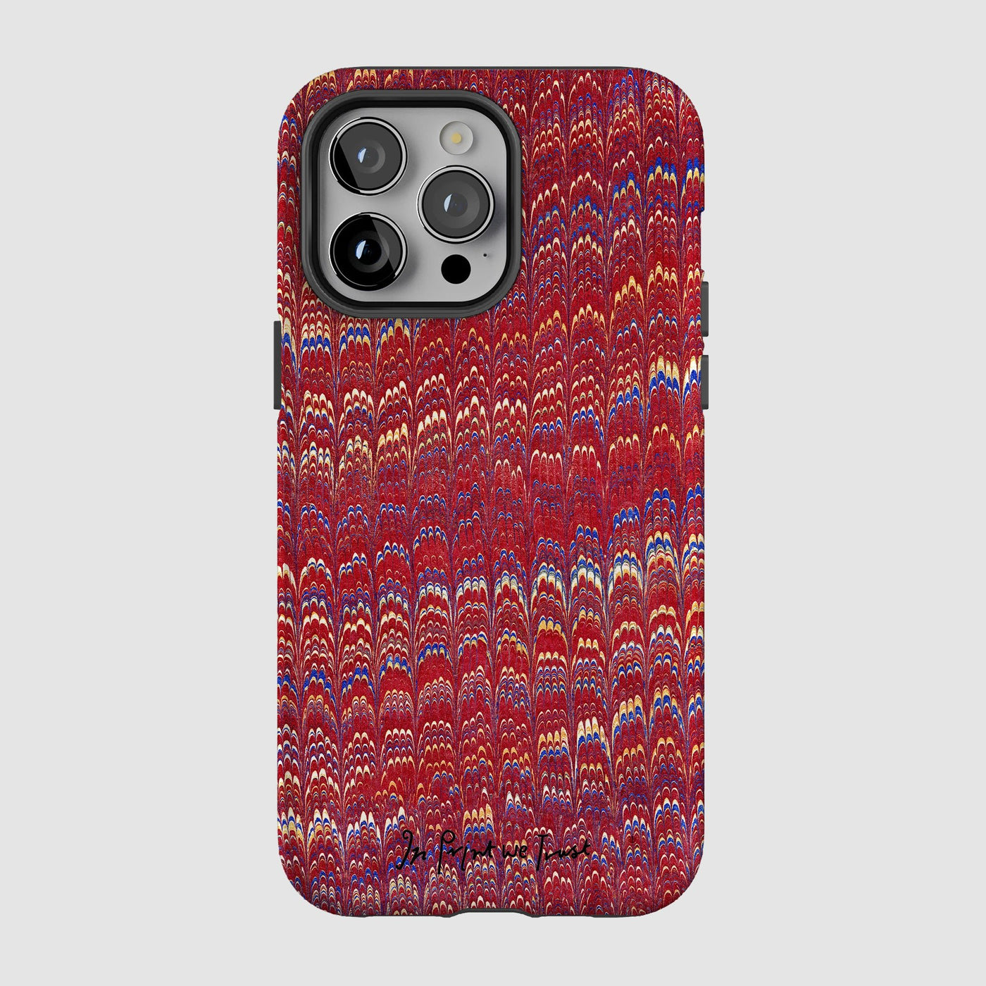 paint tough iPhone case - In Print We Trust