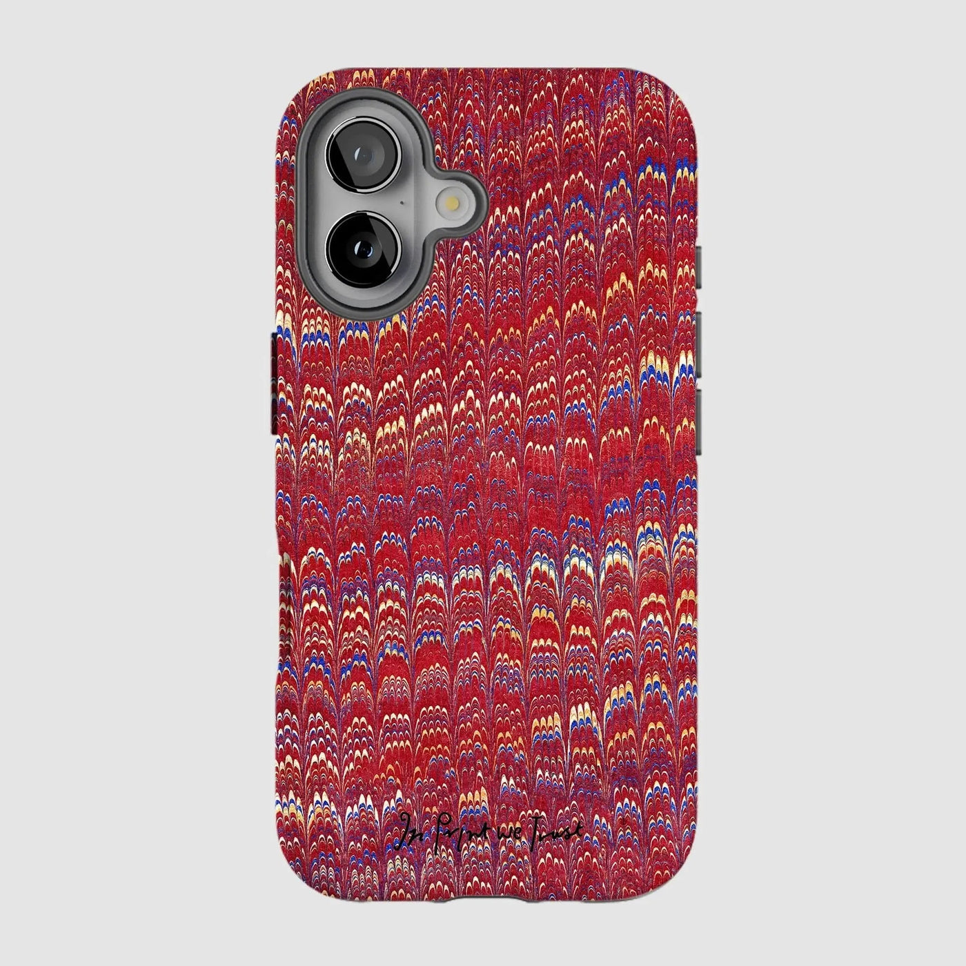paint tough iPhone case - In Print We Trust