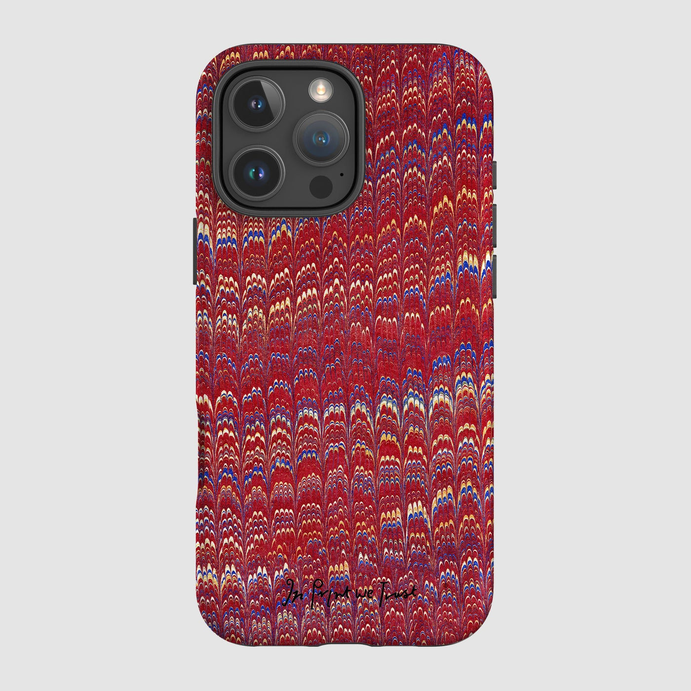paint tough iPhone case - In Print We Trust