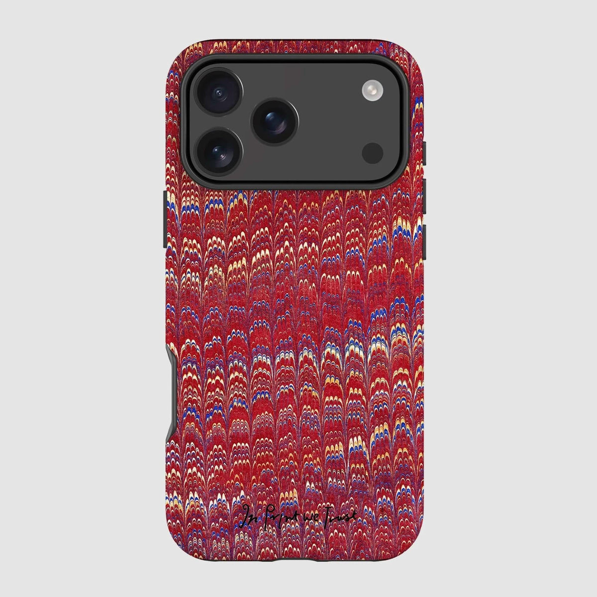 paint tough iPhone case - In Print We Trust