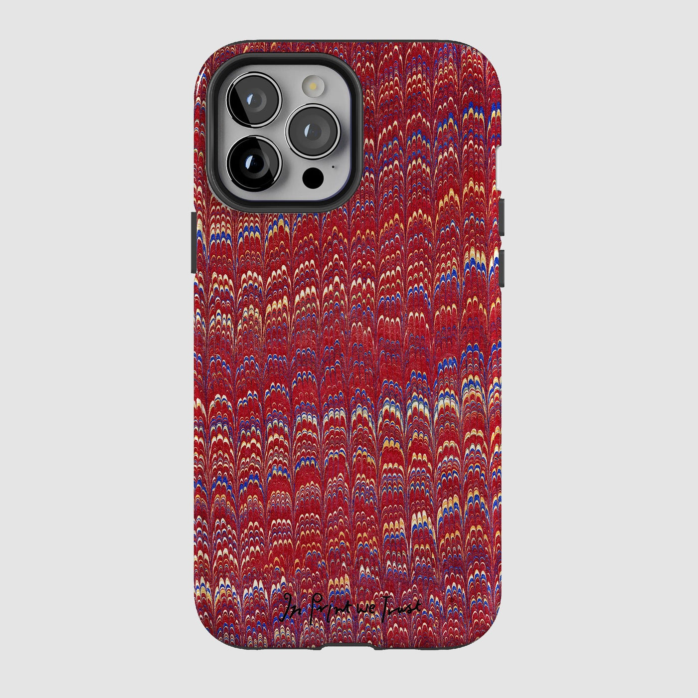 paint tough iPhone case - In Print We Trust