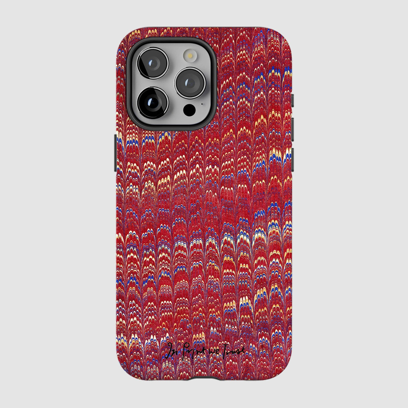 paint tough iPhone case - In Print We Trust