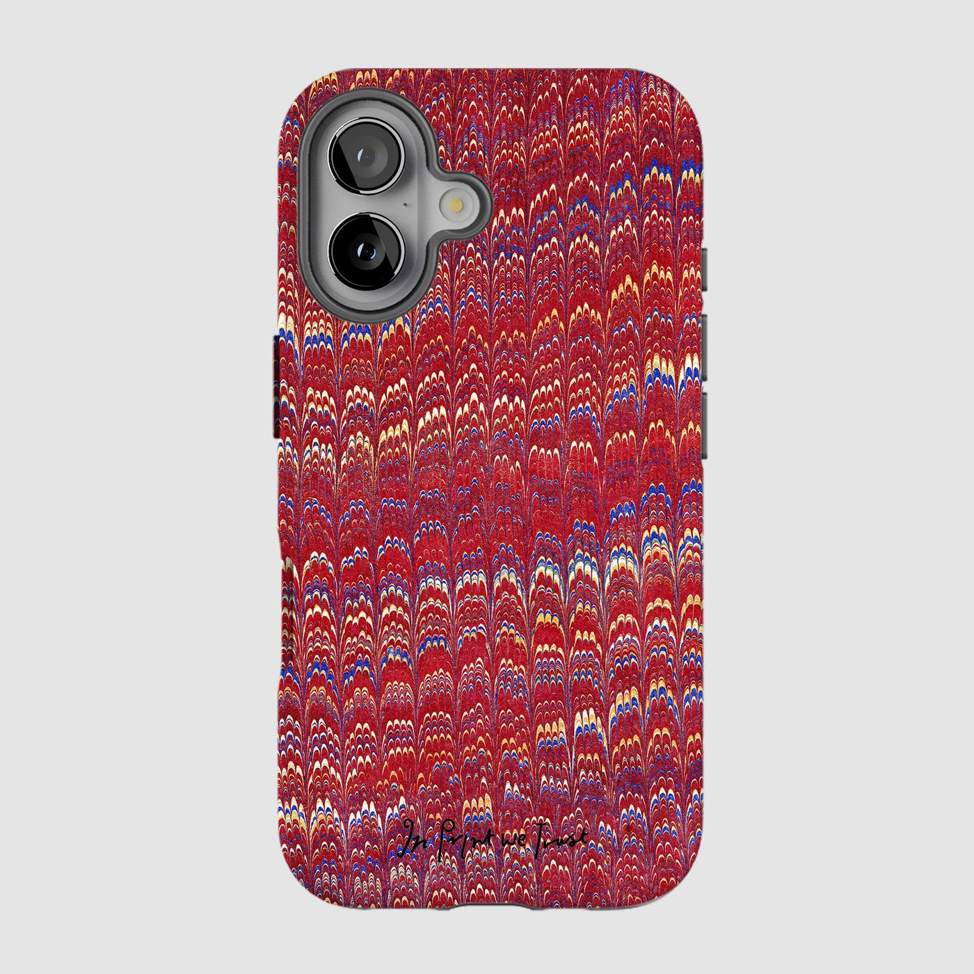 paint tough iPhone case - In Print We Trust