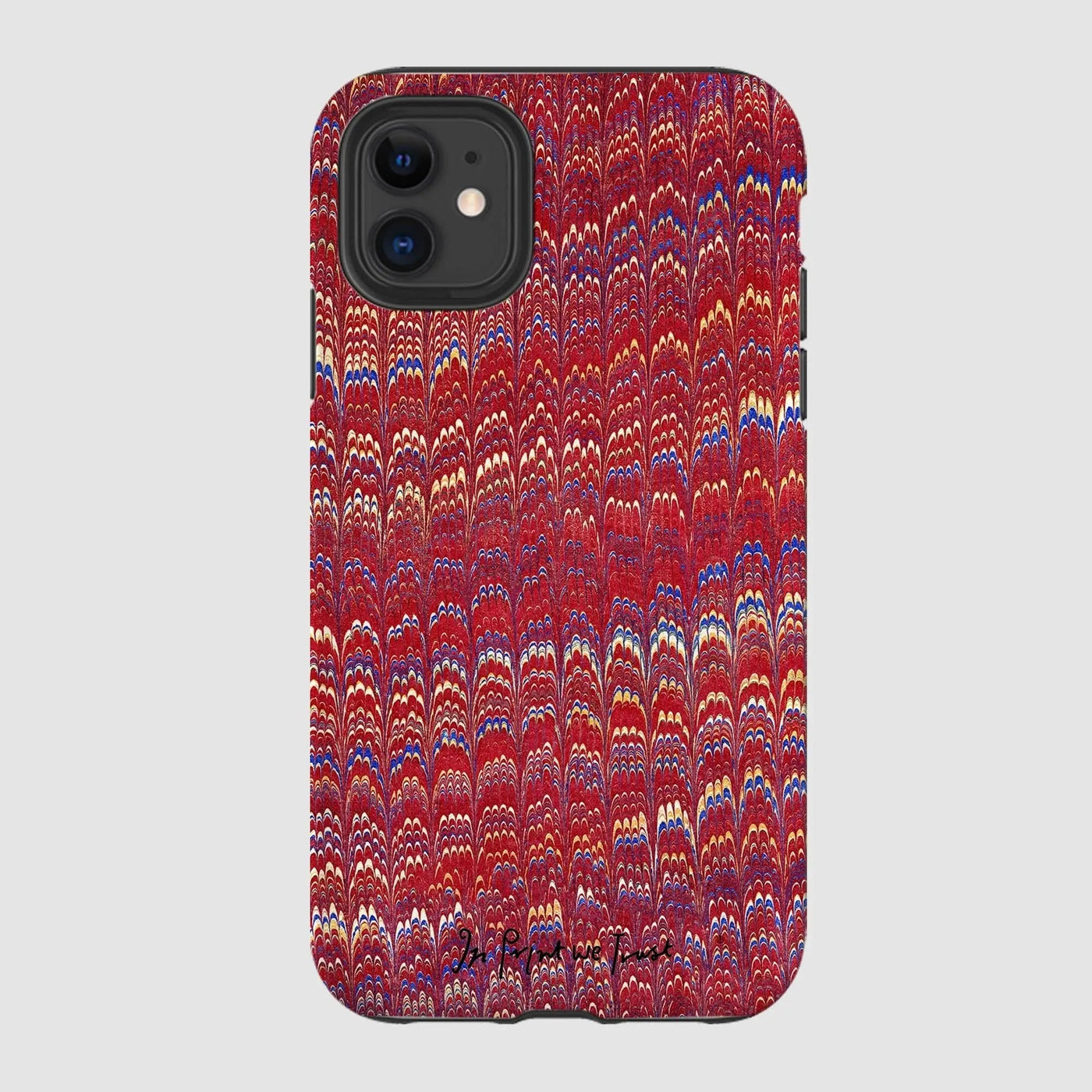 paint tough iPhone case - In Print We Trust