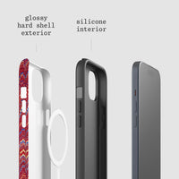 paint tough iPhone case - In Print We Trust