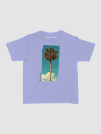 palm tree baby tee - In Print We Trust