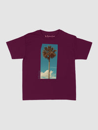 palm tree baby tee - In Print We Trust