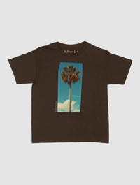 palm tree baby tee - In Print We Trust