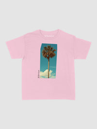palm tree baby tee - In Print We Trust