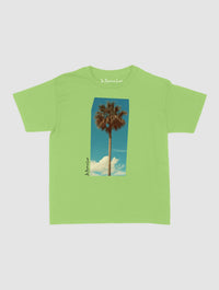 palm tree baby tee - In Print We Trust
