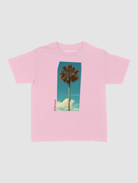 palm tree baby tee - In Print We Trust