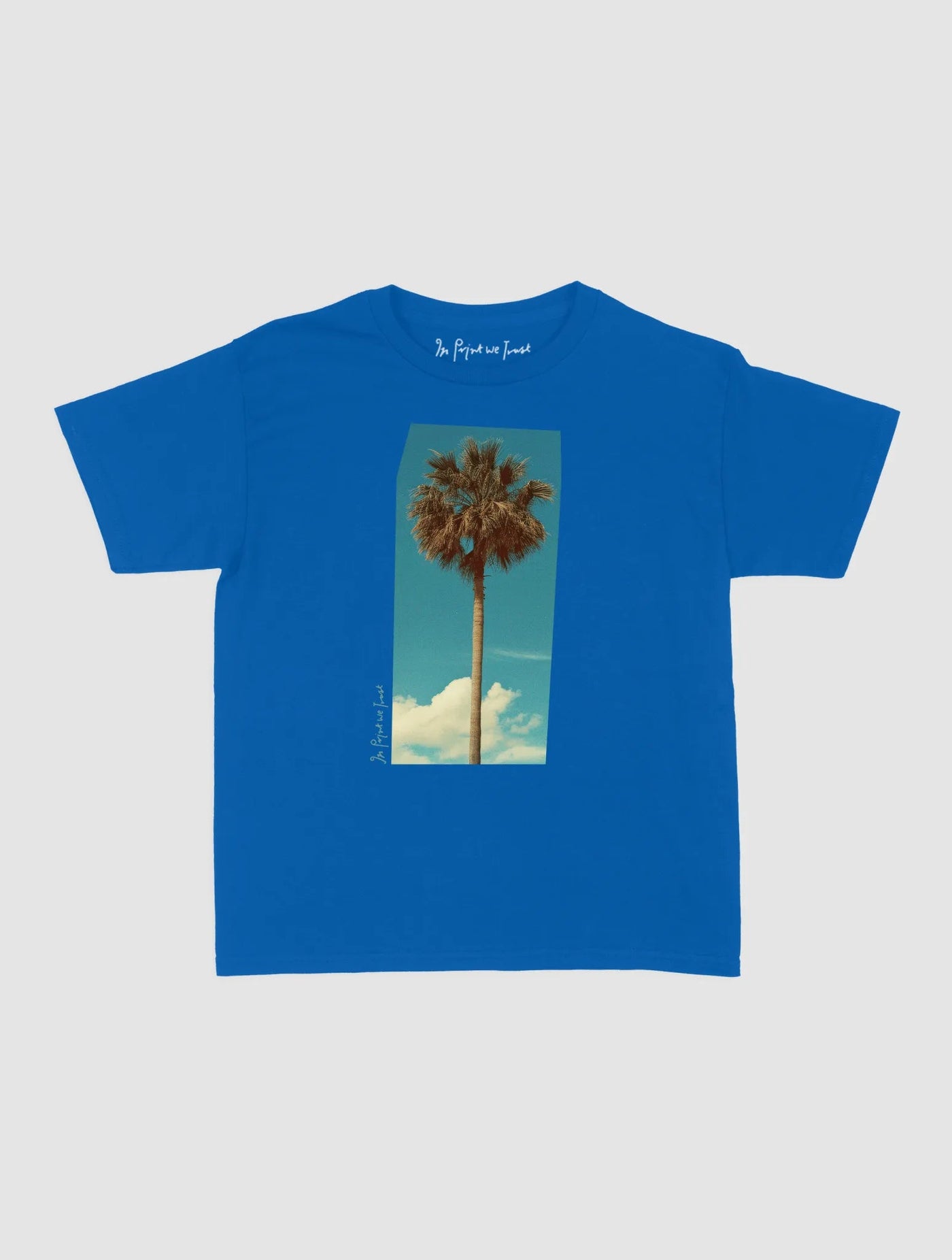 palm tree baby tee - In Print We Trust