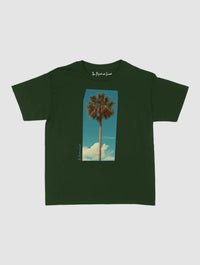 palm tree baby tee - In Print We Trust