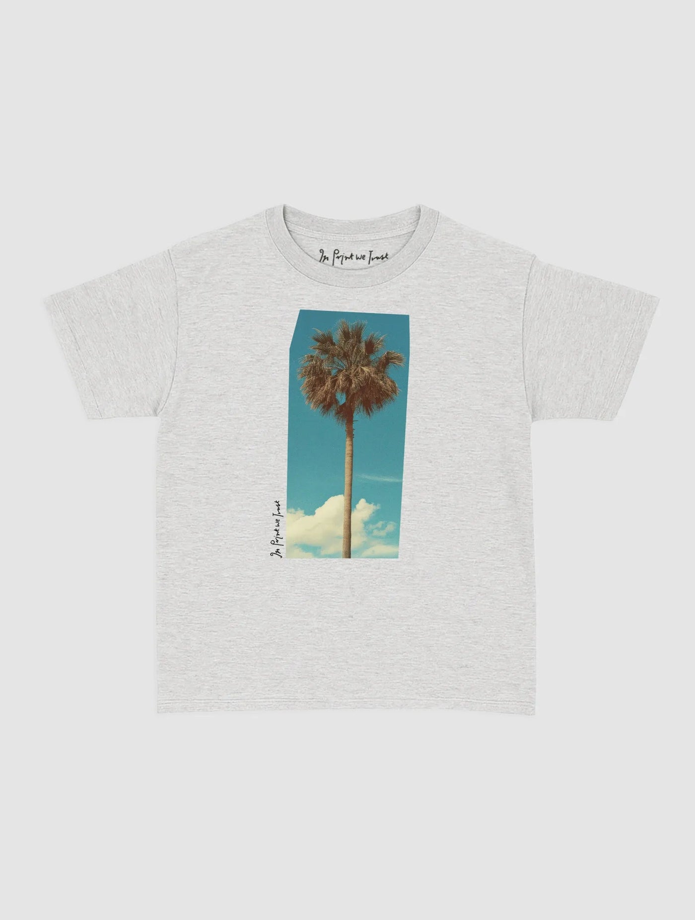 palm tree baby tee - In Print We Trust