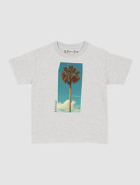 palm tree baby tee - In Print We Trust