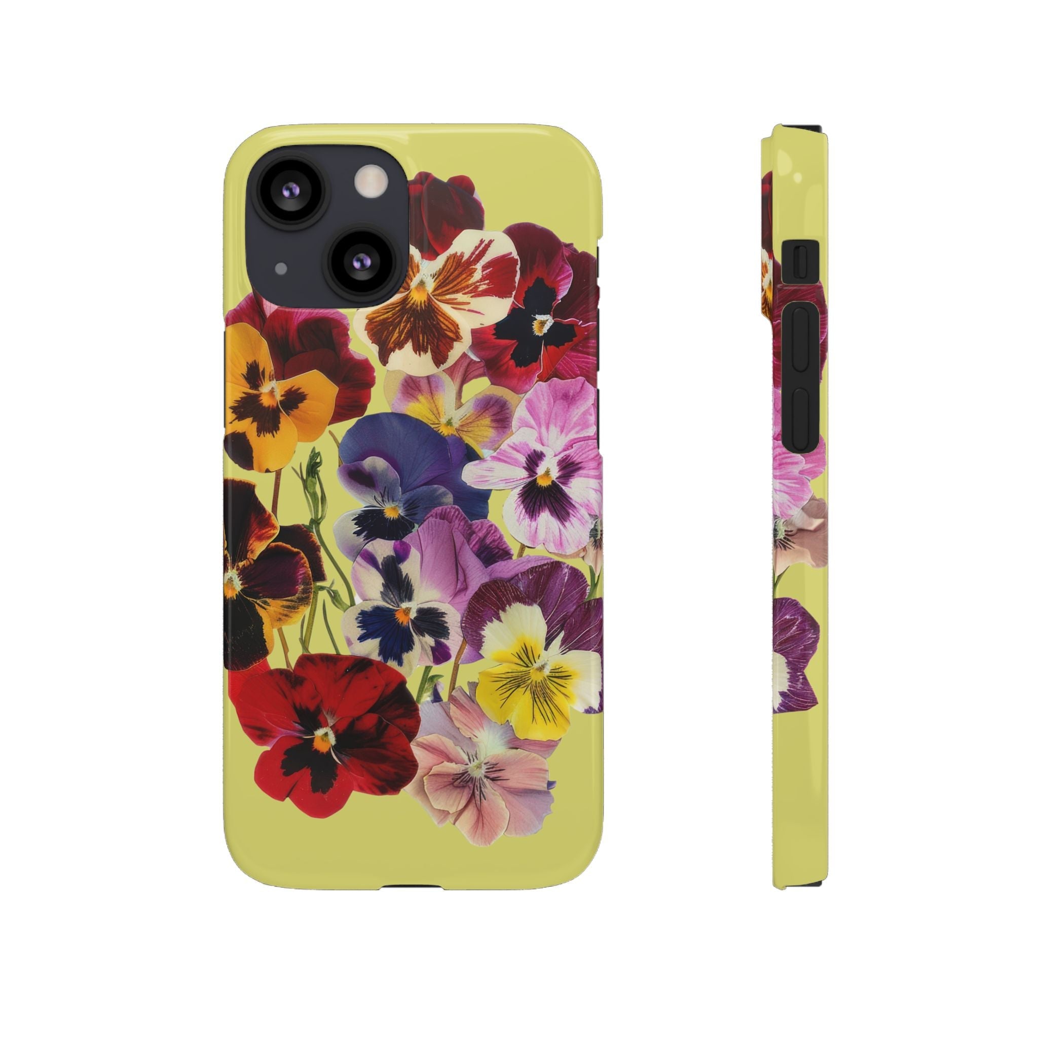 pansy iPhone case - In Print We Trust