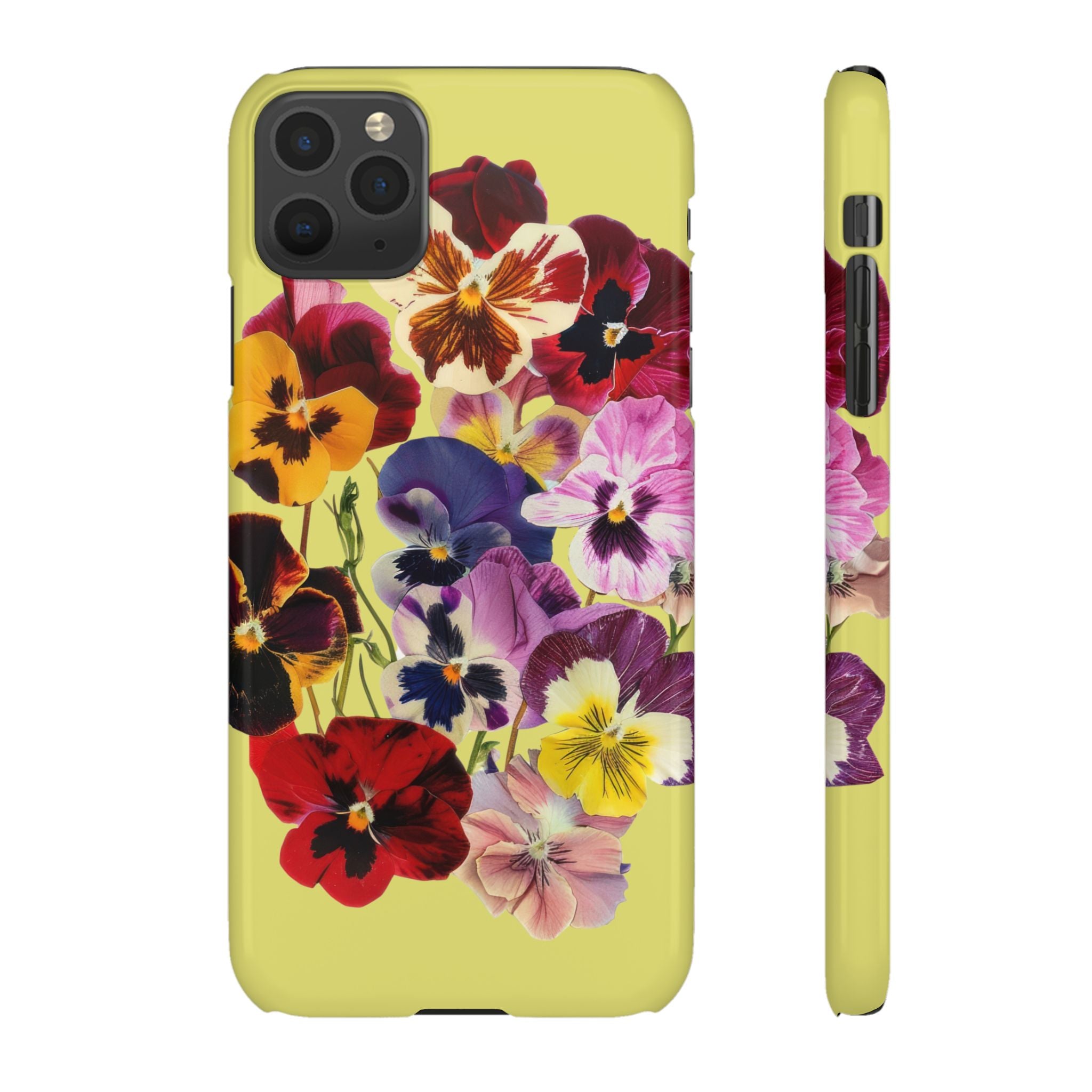 pansy iPhone case - In Print We Trust