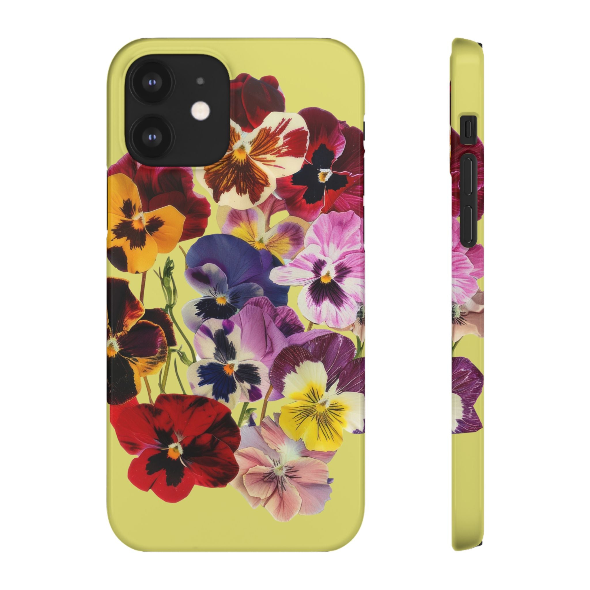 pansy iPhone case - In Print We Trust