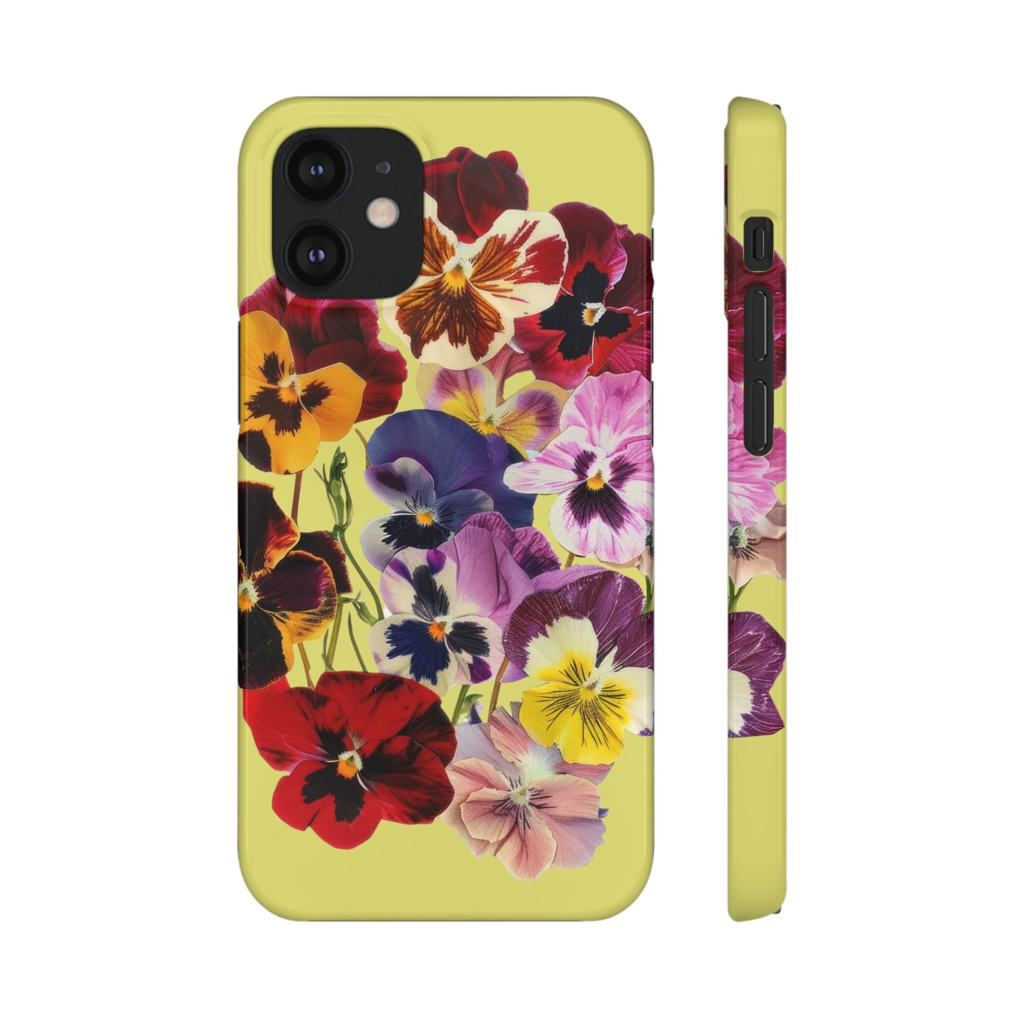 pansy iPhone case - In Print We Trust