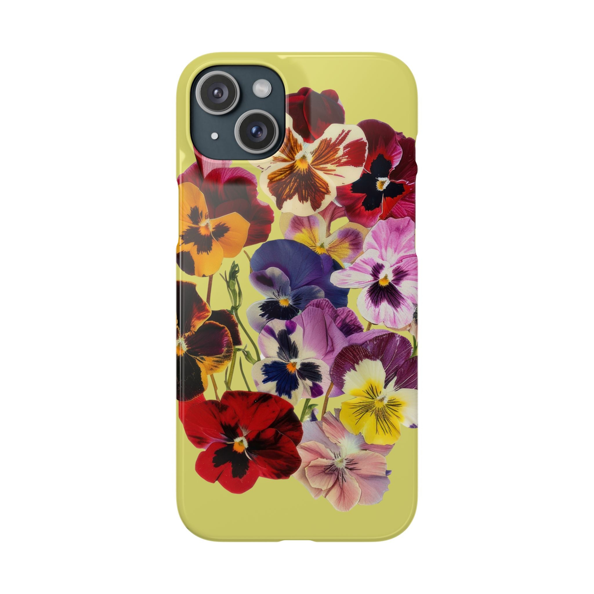 pansy iPhone case - In Print We Trust