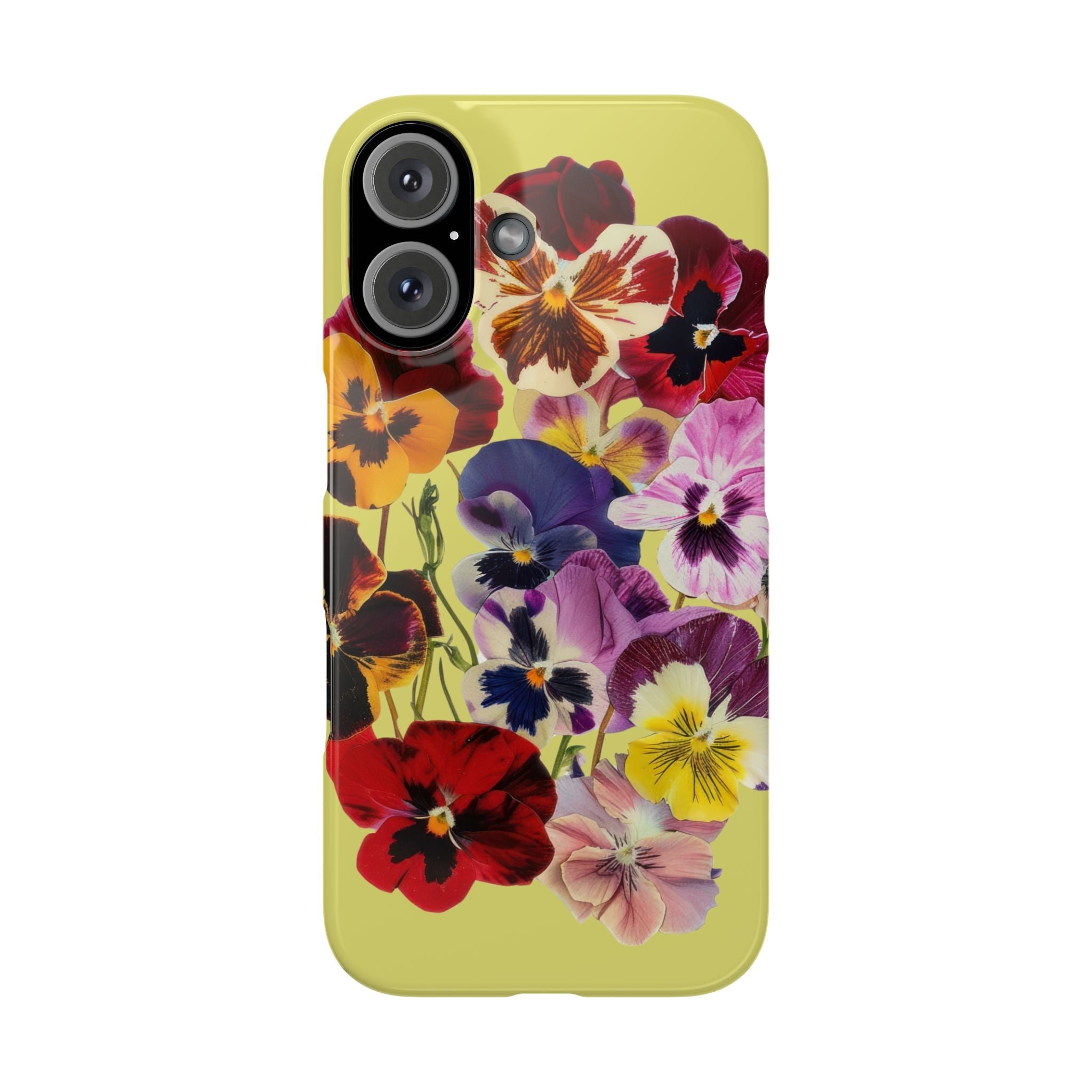 pansy iPhone case - In Print We Trust