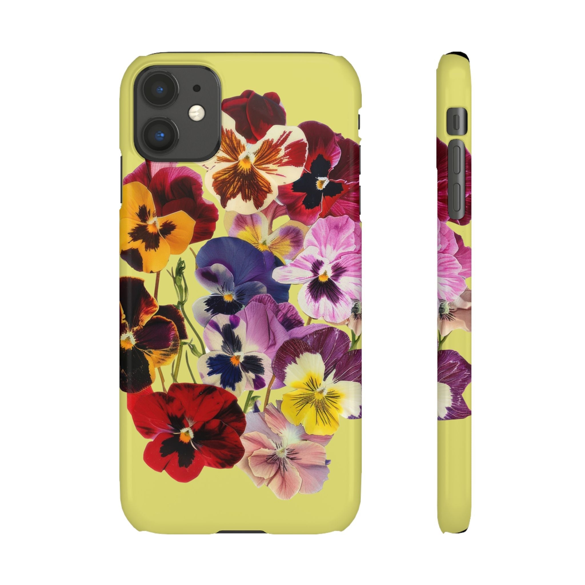 pansy iPhone case - In Print We Trust