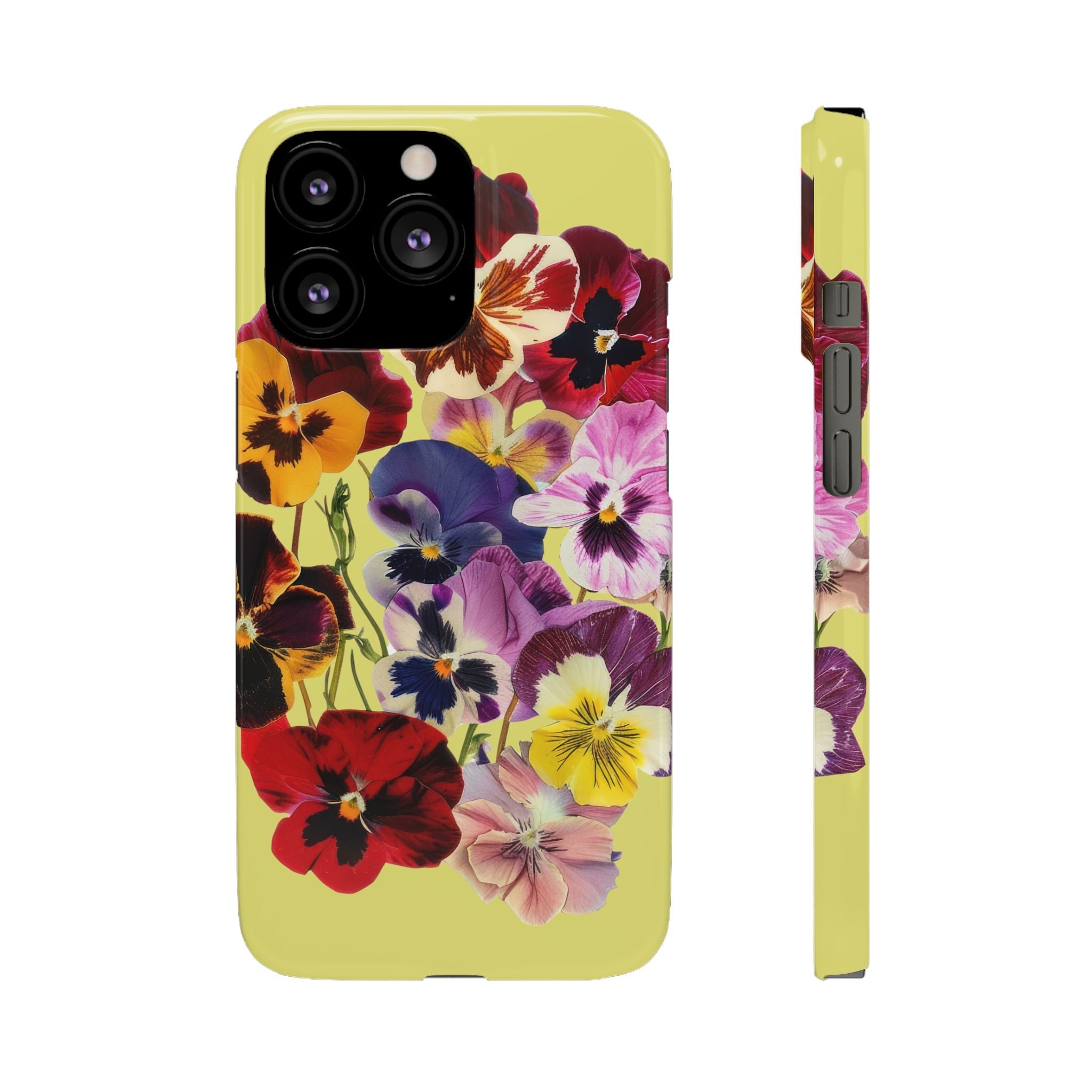 pansy iPhone case - In Print We Trust