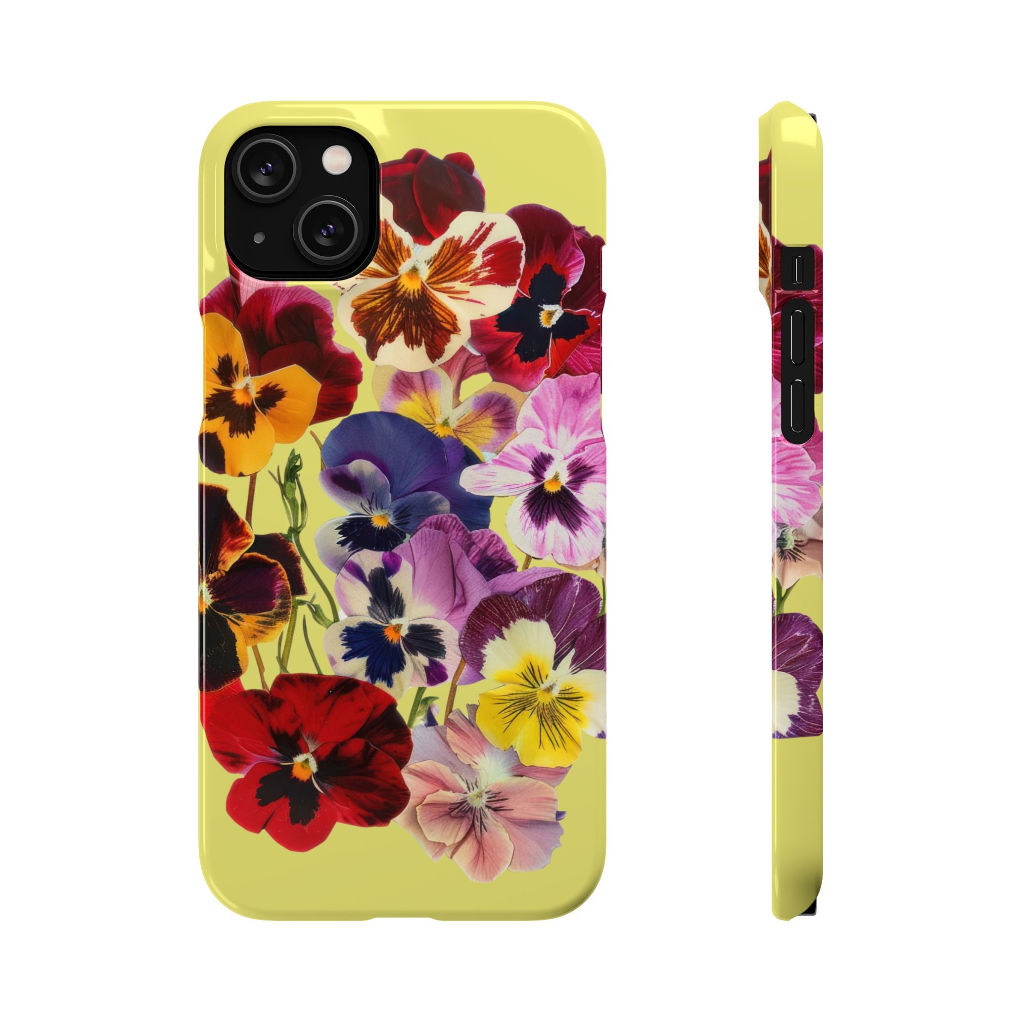 pansy iPhone case - In Print We Trust